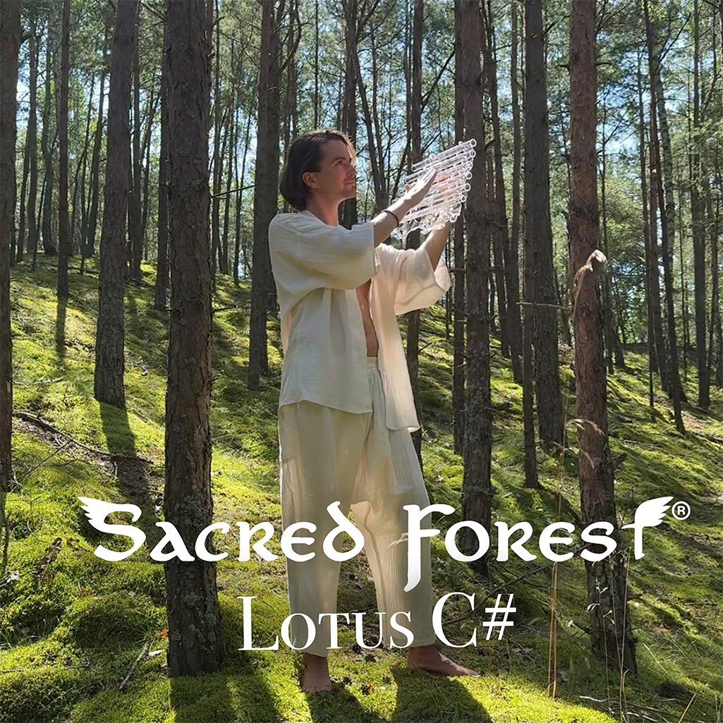 Lotus Travel C# Crystal Harp 432Hz by Sacred Forest